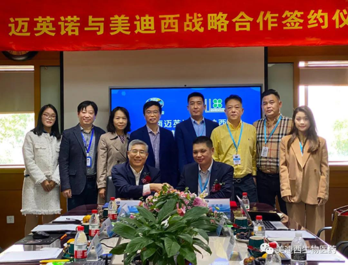 迈英诺与GA黄金甲双方配合签署了战略协议