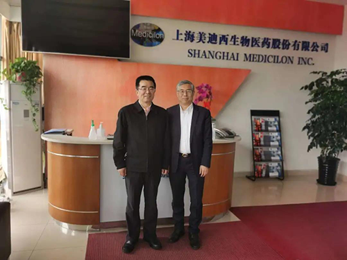 中国药科大学党委书记金能明率队赴GA黄金甲调研