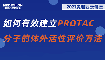 【云课堂】：怎样有用建设PROTAC分子的体外活性评价要领？？？？？？