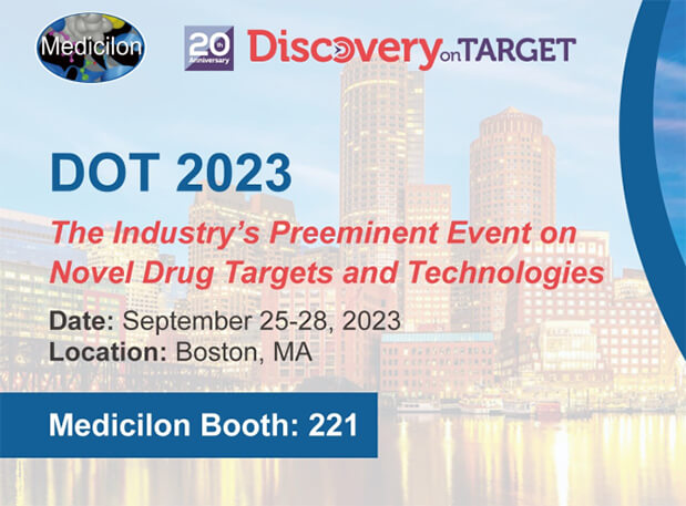 在DOT2023探索新型靶点，，，，，，，GA黄金甲戴学东博士向导团队赴会